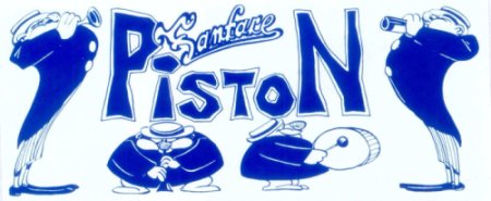 logo stylisé fanfare piston des premières années