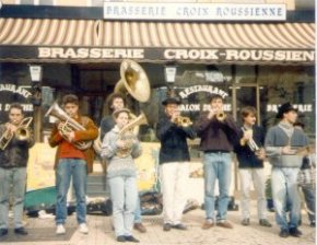 la fanfare anime le marché de la Croix Rousse